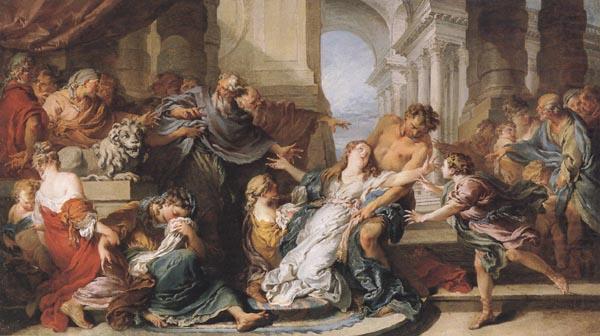 Francois Boucher The judgement of Susannah china oil painting image
